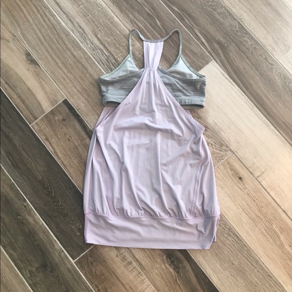 Lululemon NO LIMIT tank Periwinkle and Gray - Picture 4 of 4